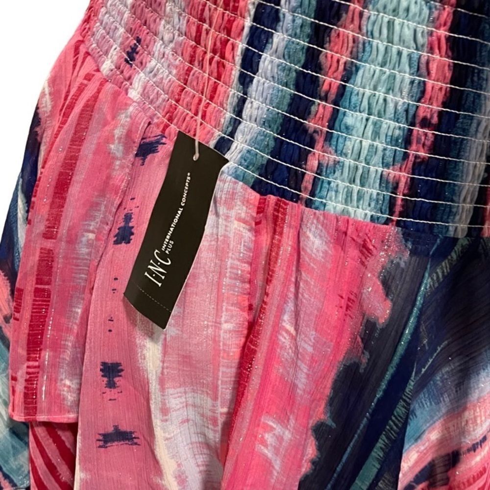 INC International Concepts Ombre Tie Dye Skirt 2X - Picture 4 of 8